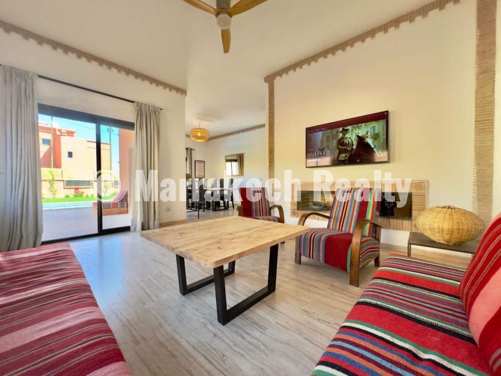Villa Familiale avec Piscine à Louer – Atlas Golf Resort
