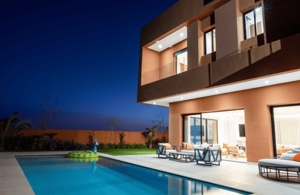 Luxury villas with private pool and Atlas views