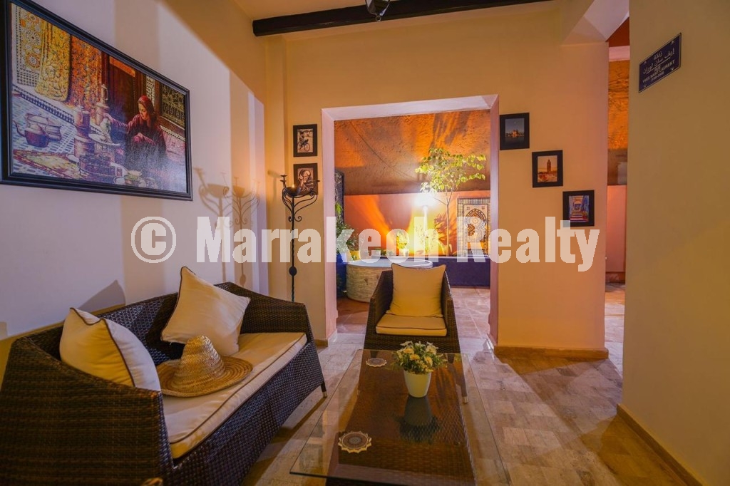 Appartement Meublé avec Jacuzzi au Cœur de Guéliz
