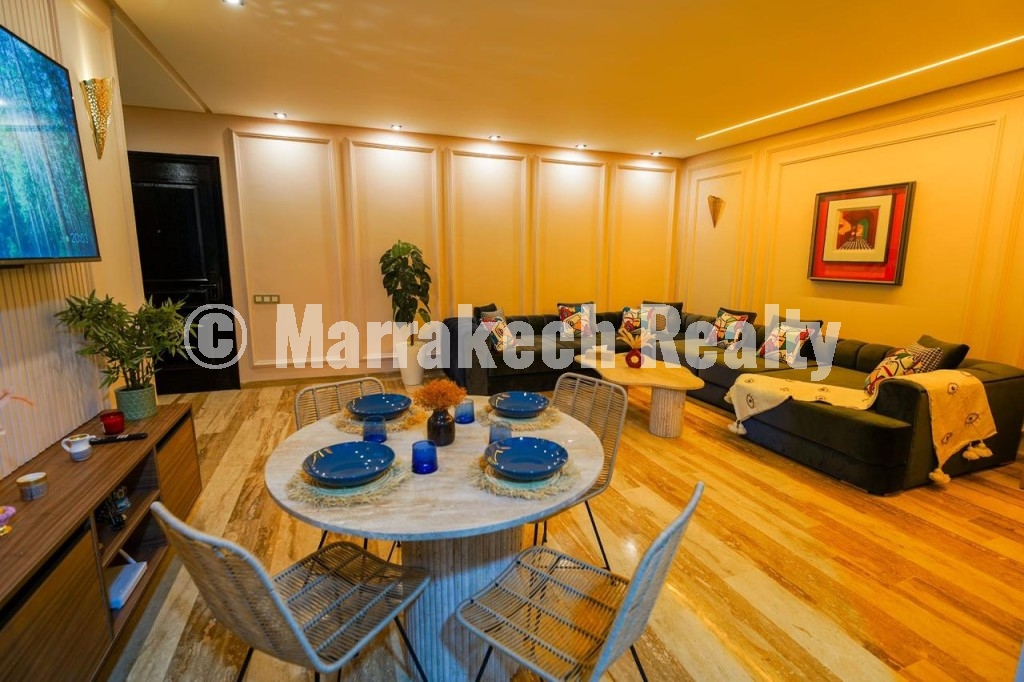 Appartement Meublé avec Jacuzzi au Cœur de Guéliz
