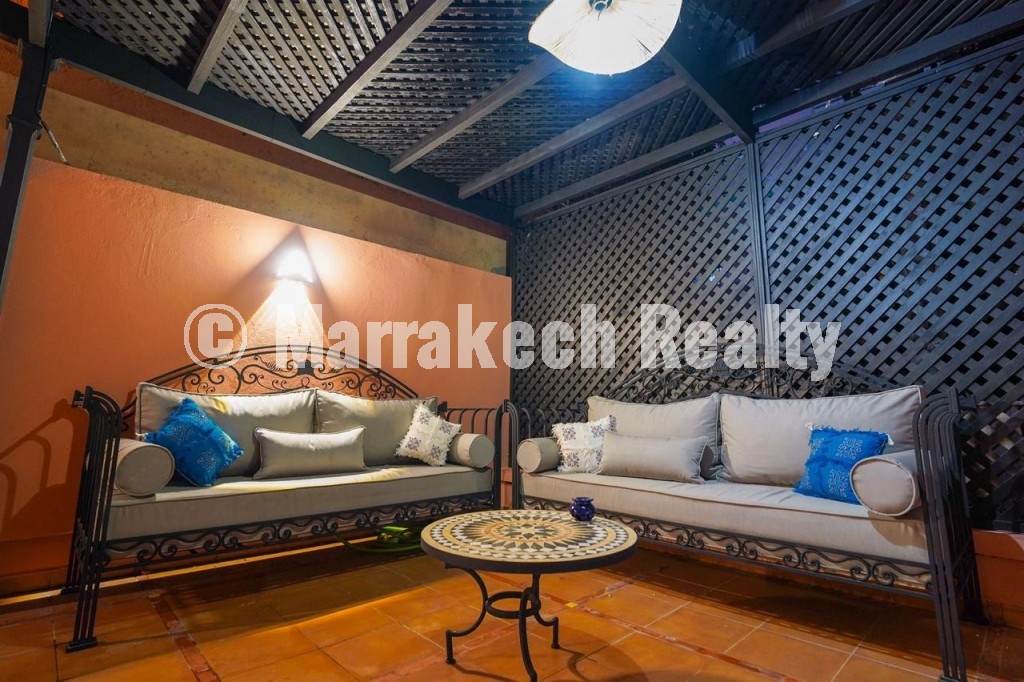 Appartement Meublé avec Jacuzzi au Cœur de Guéliz