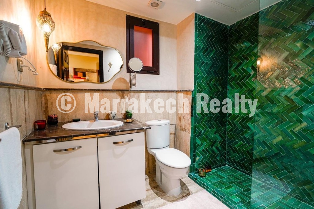 Appartement Meublé avec Jacuzzi au Cœur de Guéliz