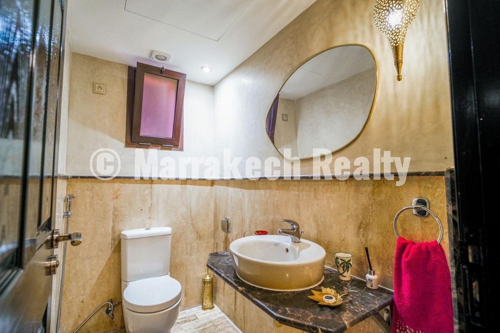 Appartement Meublé avec Jacuzzi au Cœur de Guéliz