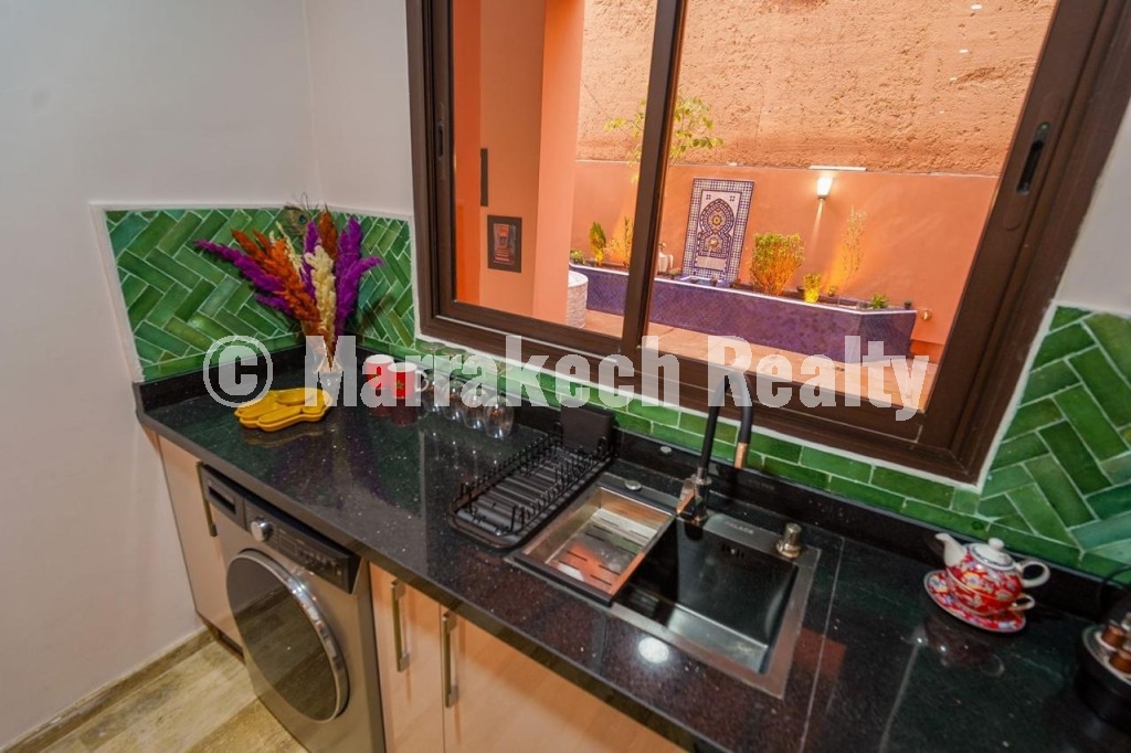 Appartement Meublé avec Jacuzzi au Cœur de Guéliz