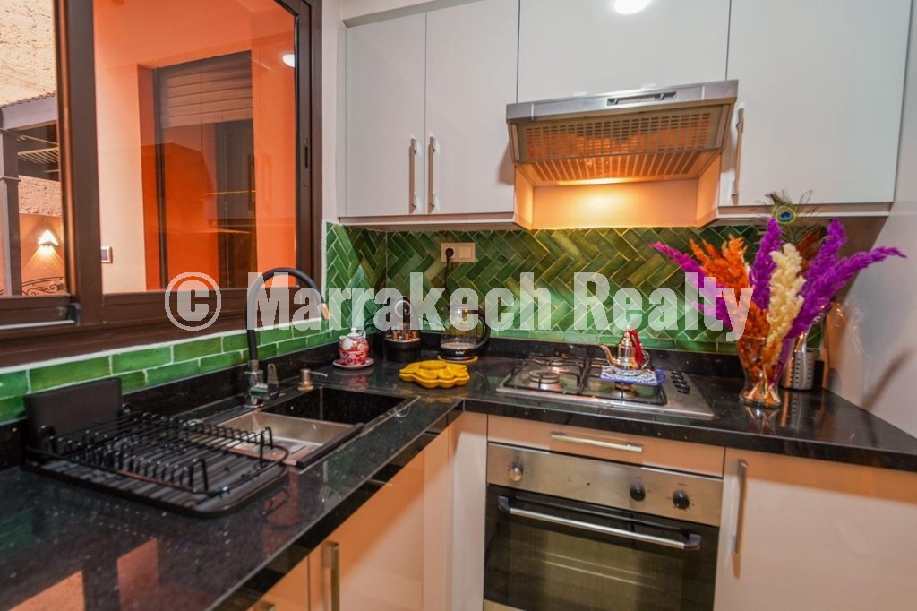 Appartement Meublé avec Jacuzzi au Cœur de Guéliz