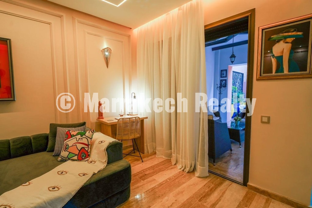 Appartement Meublé avec Jacuzzi au Cœur de Guéliz
