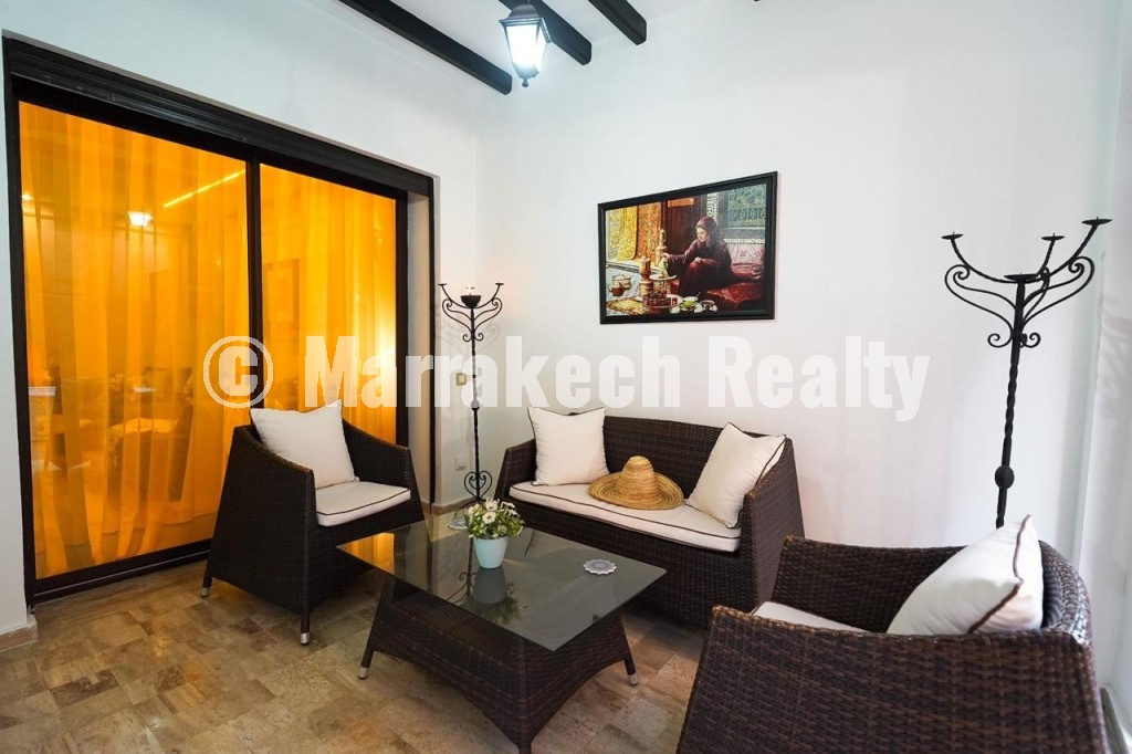 Appartement Meublé avec Jacuzzi au Cœur de Guéliz