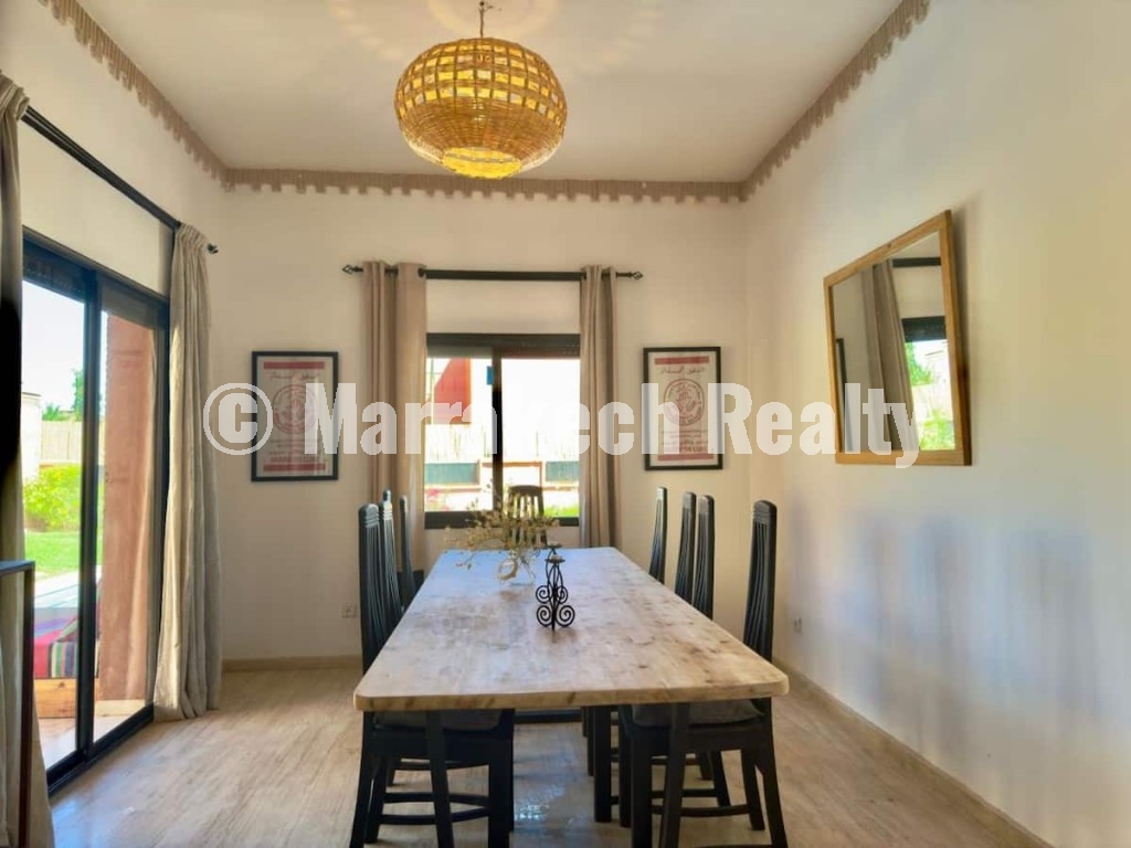 Villa Familiale avec Piscine à Louer – Atlas Golf Resort