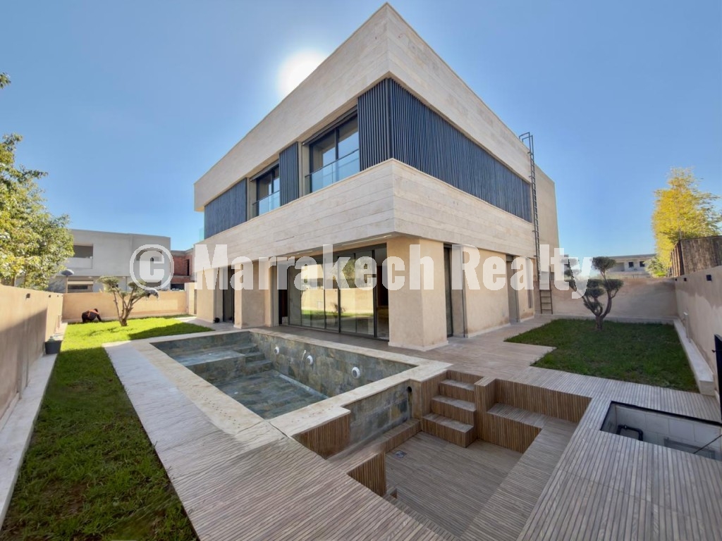Villa Jumelée à Vendre Route de l’Ourika – 4 Suites