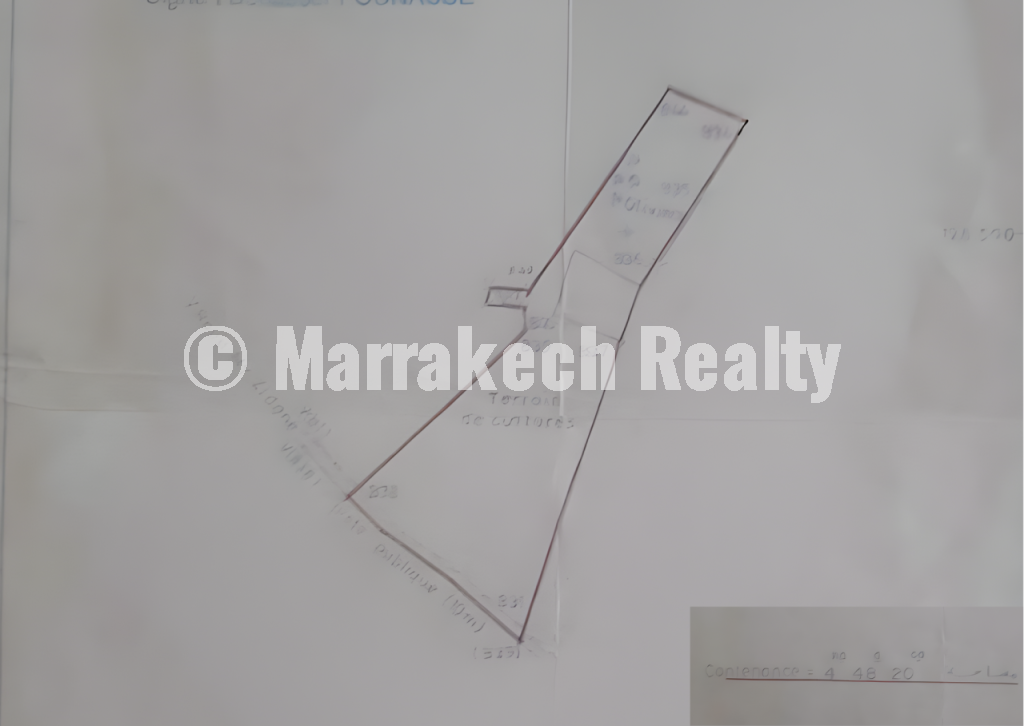 Land for Sale – Near the Grand Stadium of Marrakech