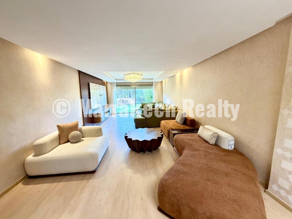 Beautiful garden-level apartment for rent in Marrakech village