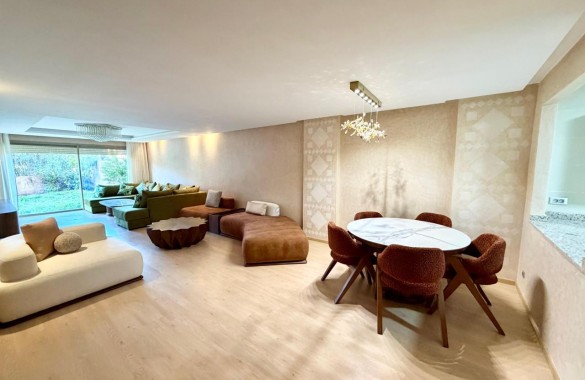 Beautiful garden-level apartment for rent in Marrakech village