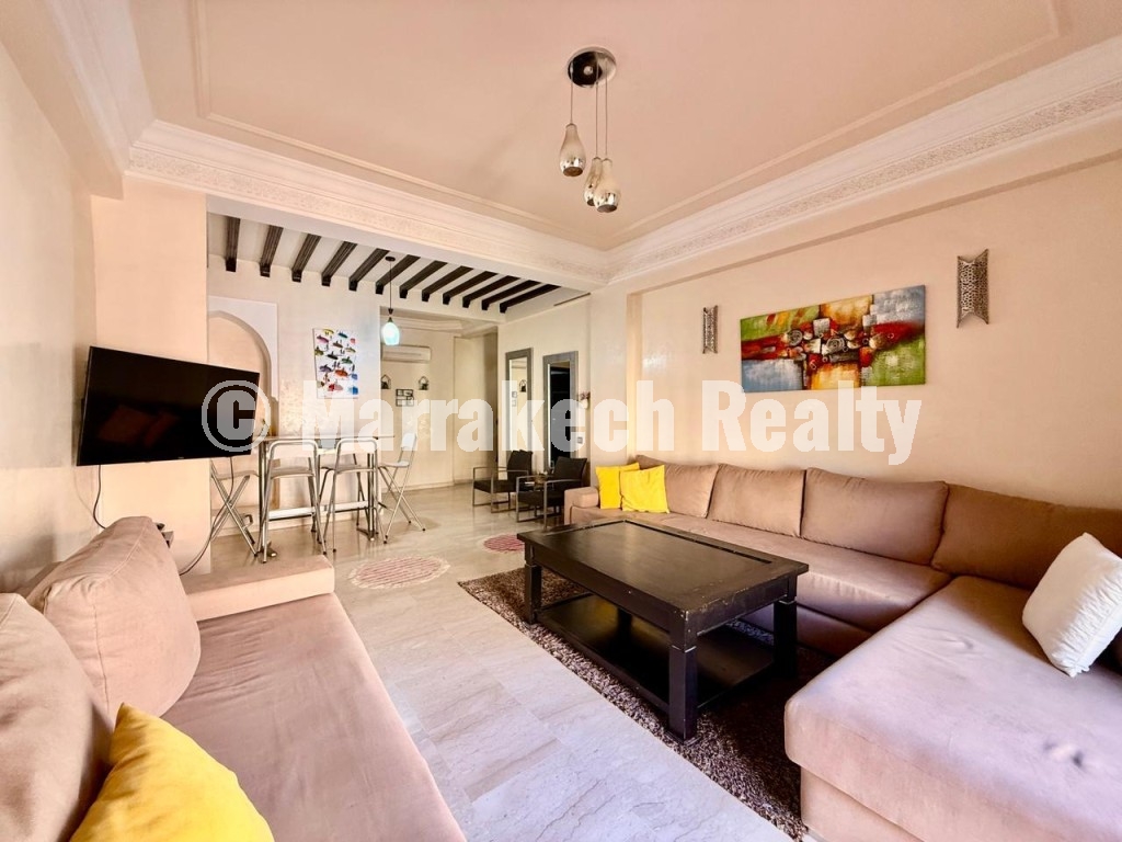 Superb apartment for rent in Guéliz