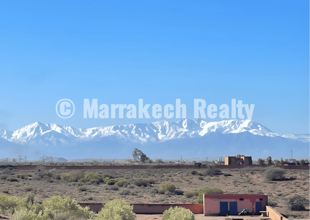 Modern Villa with Heated Pool – Atlas Mountains View