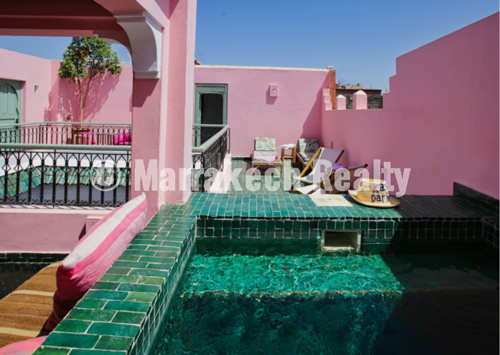 Riad d’Exception à Vendre – Emplacement Premium au Cœur de la Médina