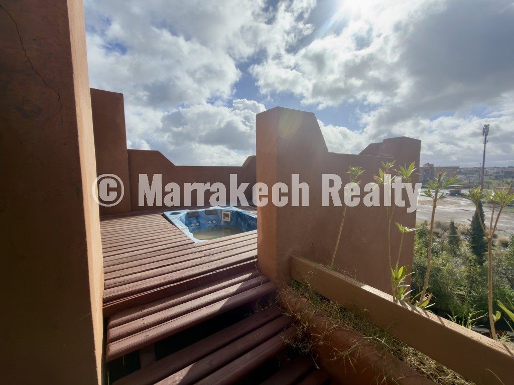 Duplex d’Exception à Vendre – Résidence Sécurisée Proche Morocco Mall