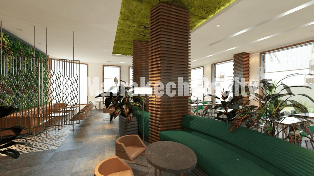 Café-Restaurant à Vendre à Targa Marrakech – Complexe hôtelier | Emplacement stratégique