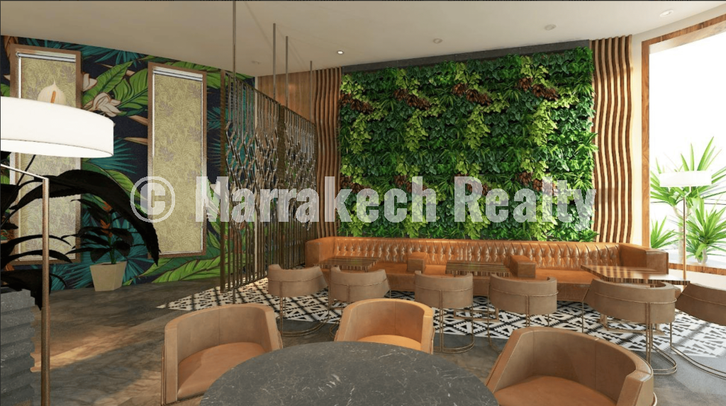 Café-Restaurant à Vendre à Targa Marrakech – Complexe hôtelier | Emplacement stratégique