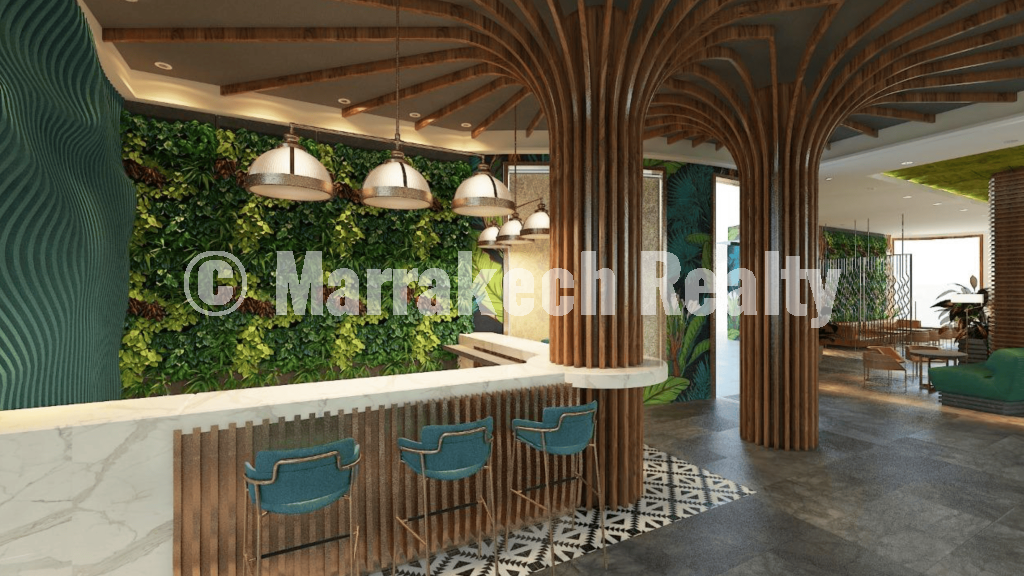 Café-Restaurant à Vendre à Targa Marrakech – Complexe hôtelier | Emplacement stratégique
