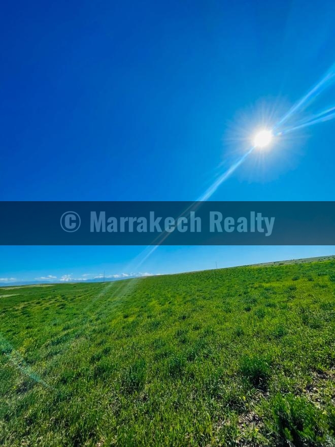 Terrain Rare 7 Hectares à Vendre – Agafay Aït Imour