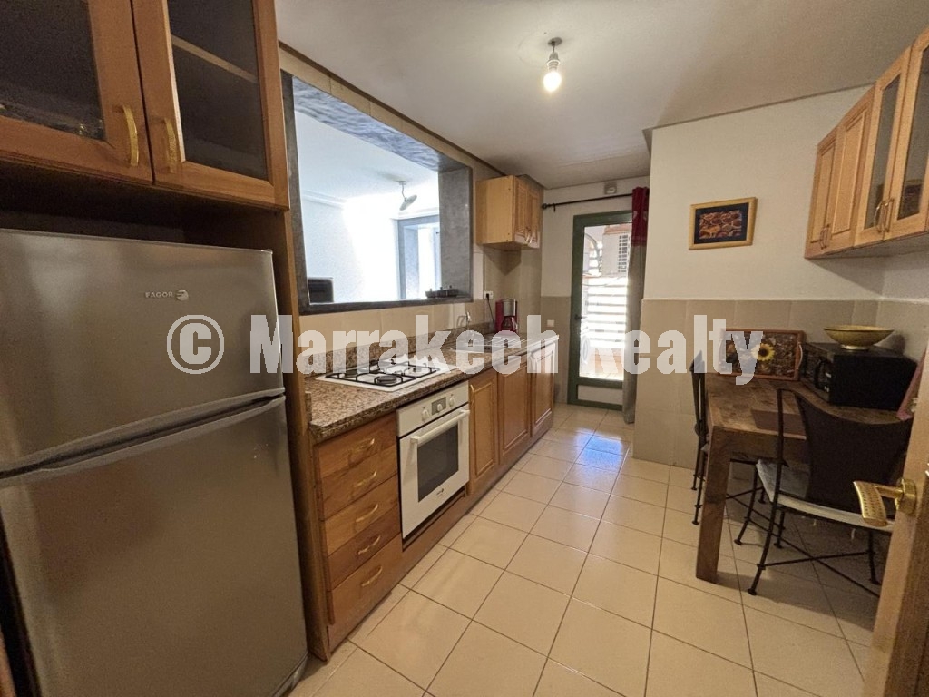 Spacieux appartement 3 chambres à louer en plein Guéliz