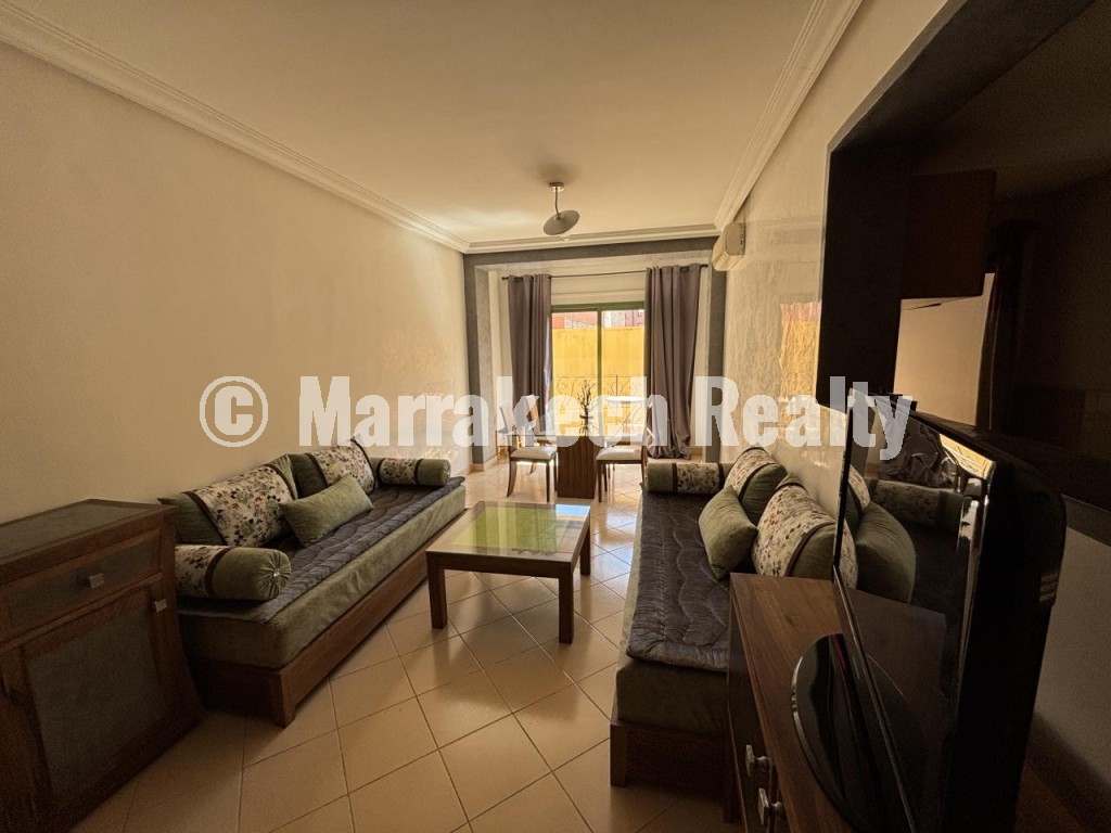 Spacieux appartement 3 chambres à louer en plein Guéliz