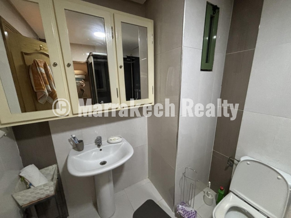 Spacieux appartement 3 chambres à louer en plein Guéliz