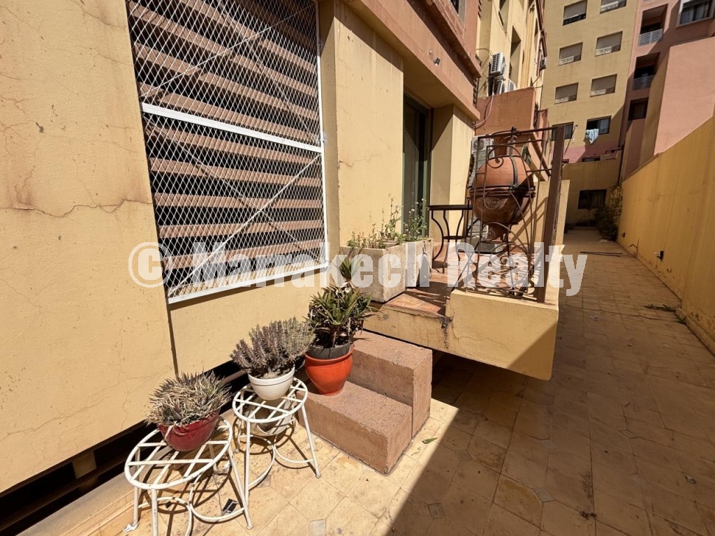 Spacieux appartement 3 chambres à louer en plein Guéliz