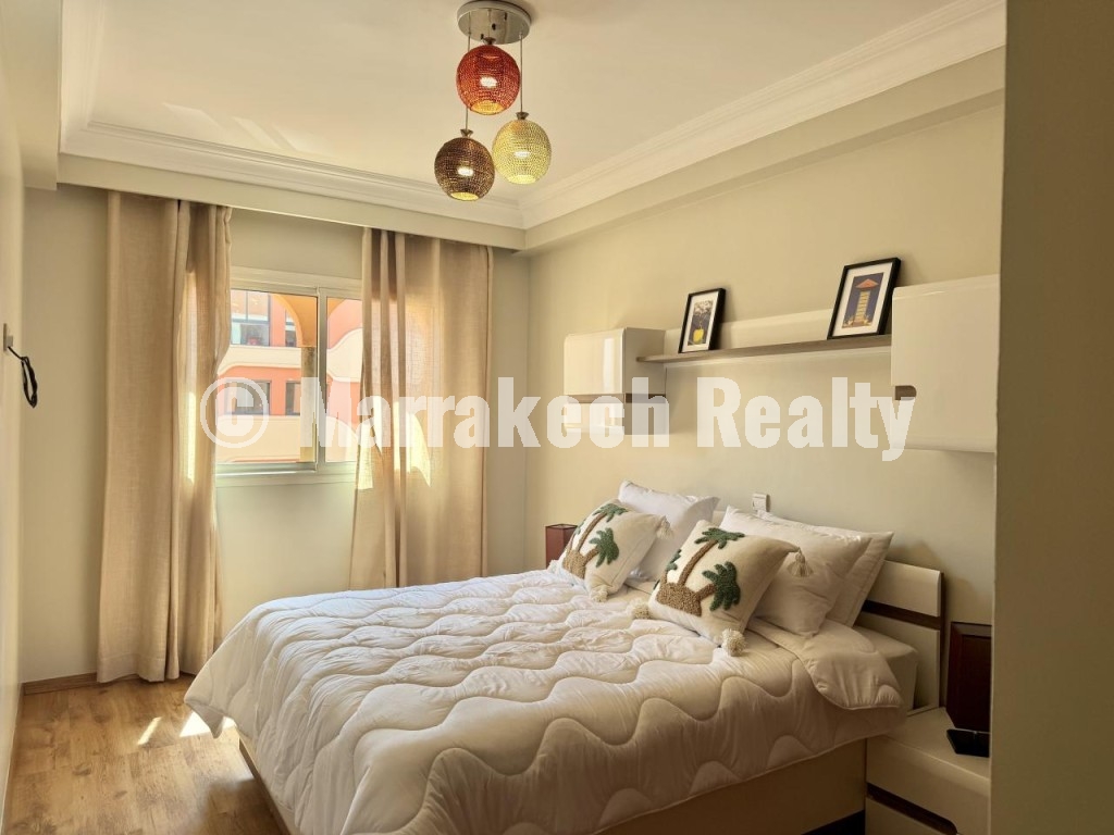 Location appartement meublé 3 chambres à Guéliz Marrakech – Centre-ville