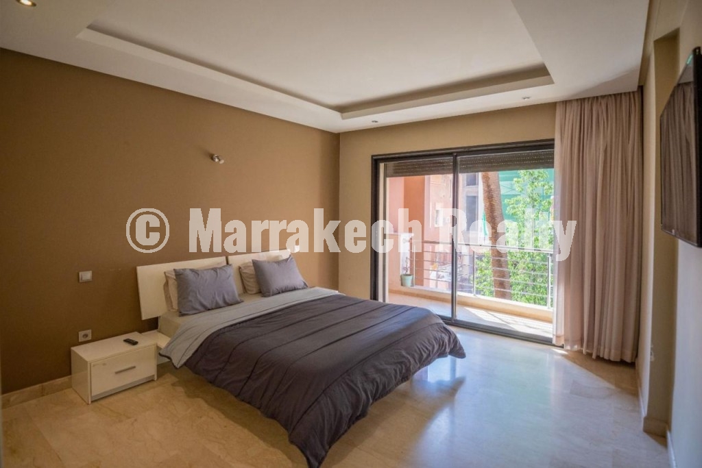 Appartement à vendre à Marrakech Guéliz – 78 m² – À 1 min du Marché des Fleurs