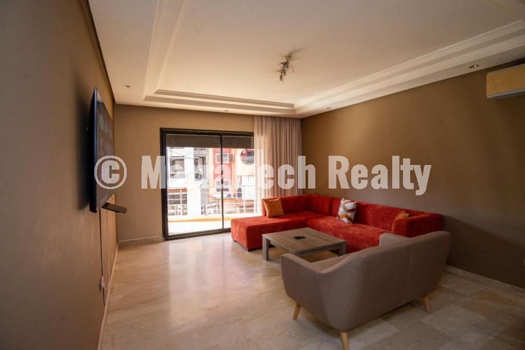 Appartement à vendre à Marrakech Guéliz – 78 m² – À 1 min du Marché des Fleurs