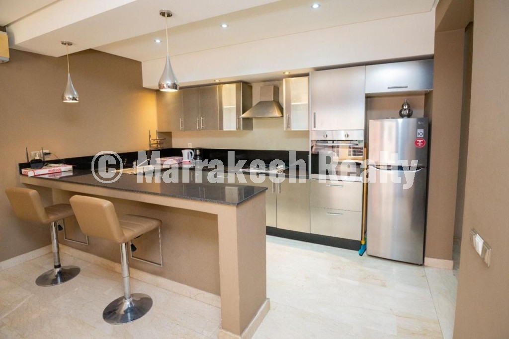 Appartement à vendre à Marrakech Guéliz – 78 m² – À 1 min du Marché des Fleurs