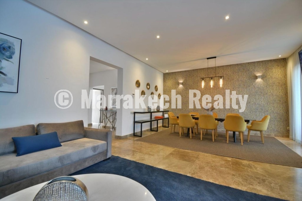 Location Villa Marrakech Golf avec Piscine Privée – Résidence Sécurisée Route Ourika