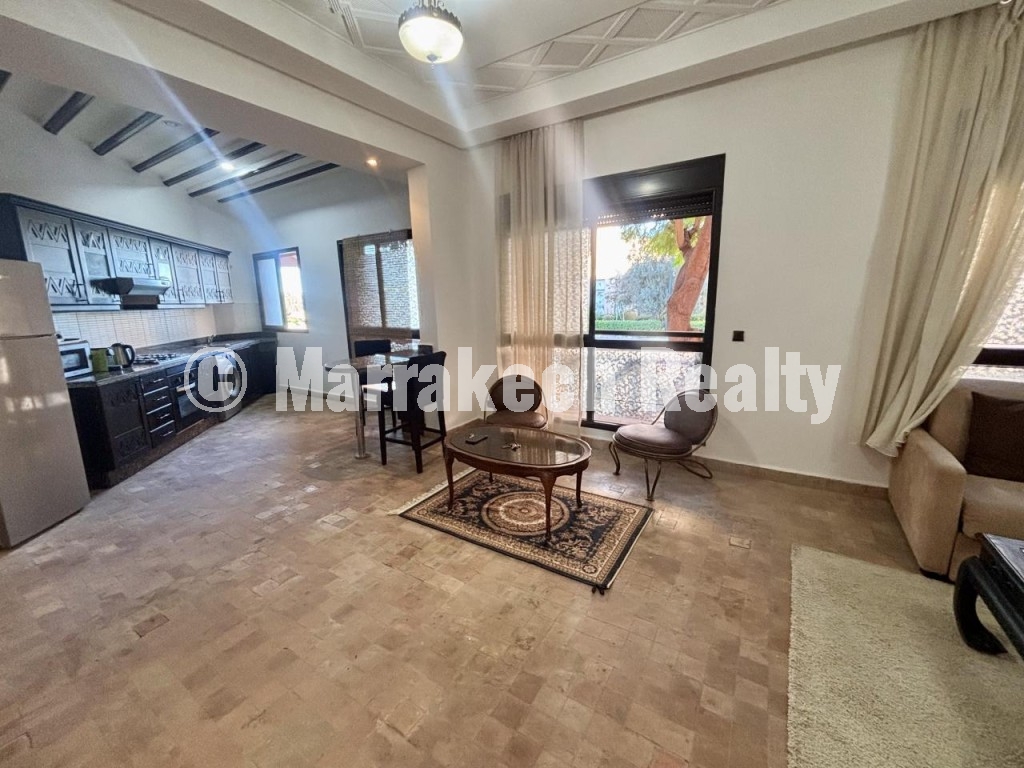 Spacieux appartement de 1 chambre à vendre à la Palmeraie