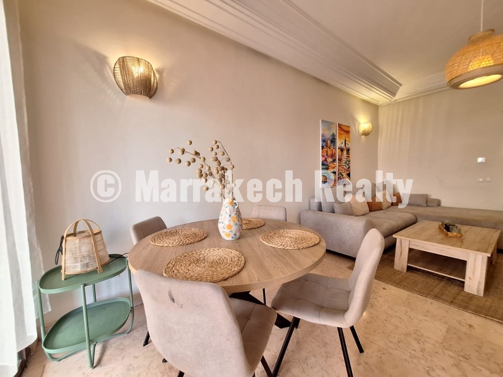 Appartement à Louer 2 Chambres avec Terrasse – Avenue mohamed 6