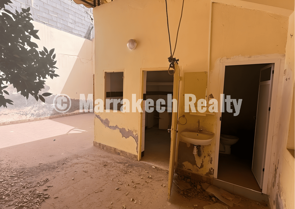 Riad 4 chambres à vendre quartier Kasbah-Marrakech