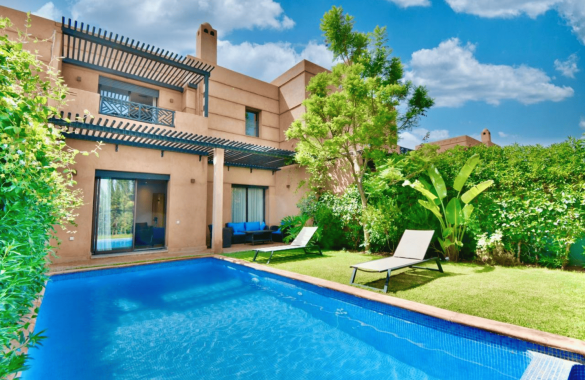 Location Villa Marrakech Golf avec Piscine Privée – Résidence Sécurisée Route Ourika
