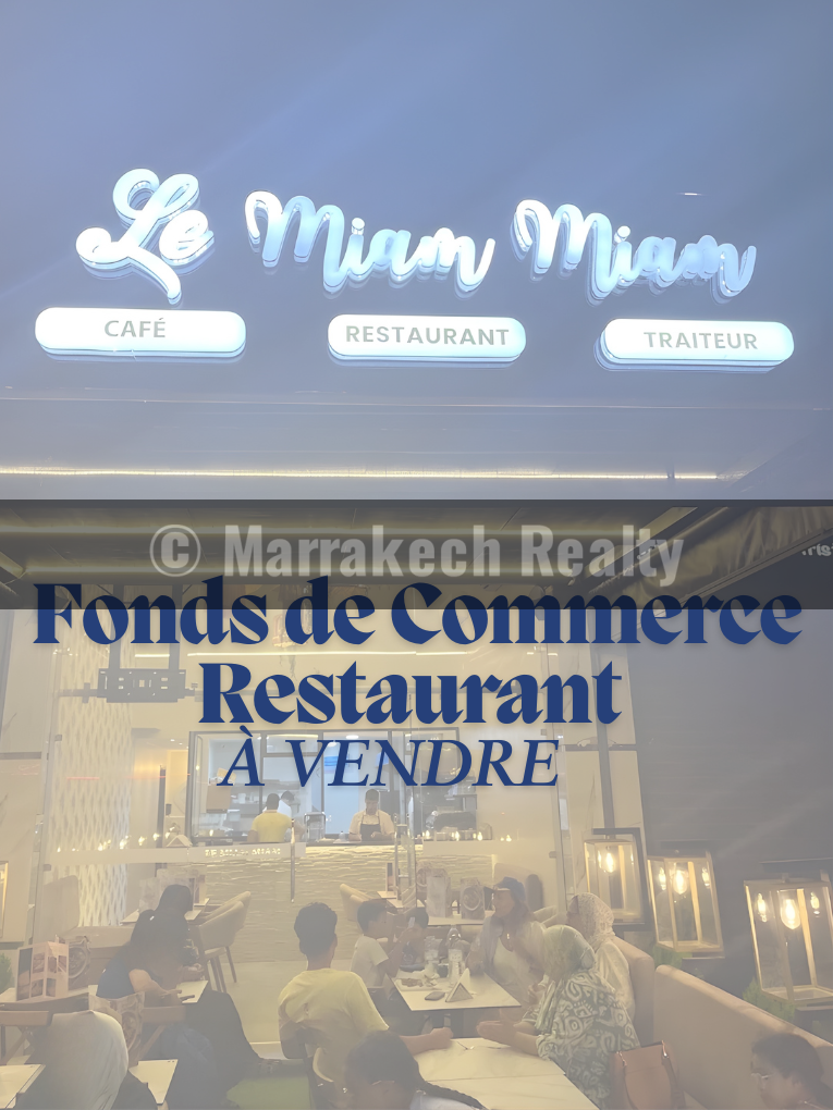 Fonds de Commerce Restaurant Rentable à Vendre – Emplacement Stratégique