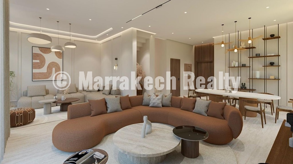 Villa Semi-Finie 4 Chambres à Personnaliser – Argan Extension