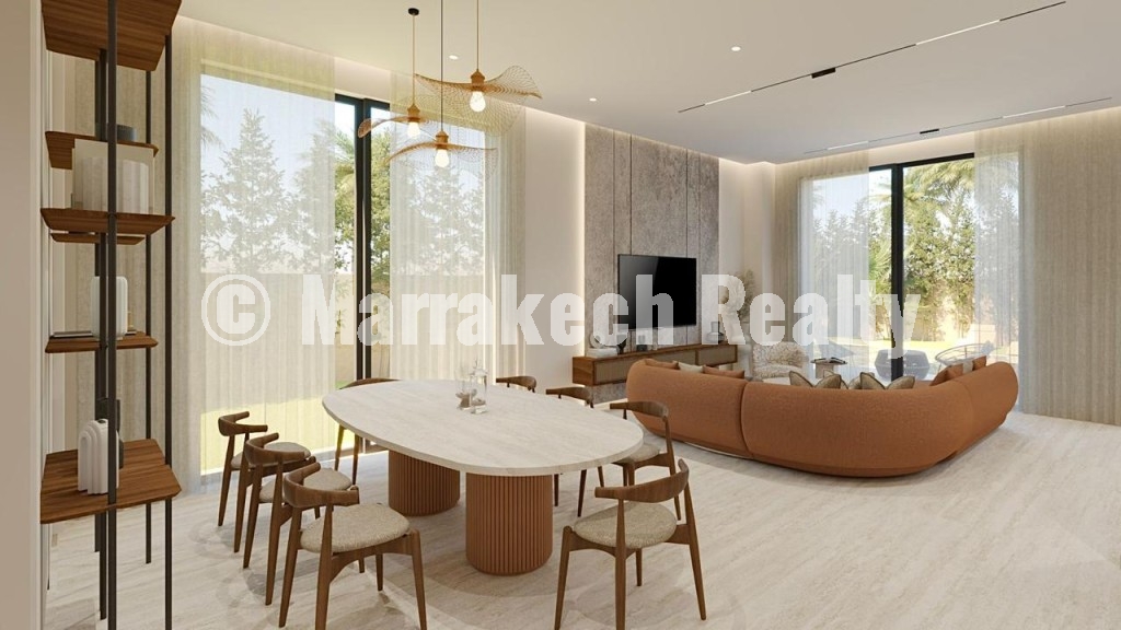Villa Semi-Finie 4 Chambres à Personnaliser – Argan Extension