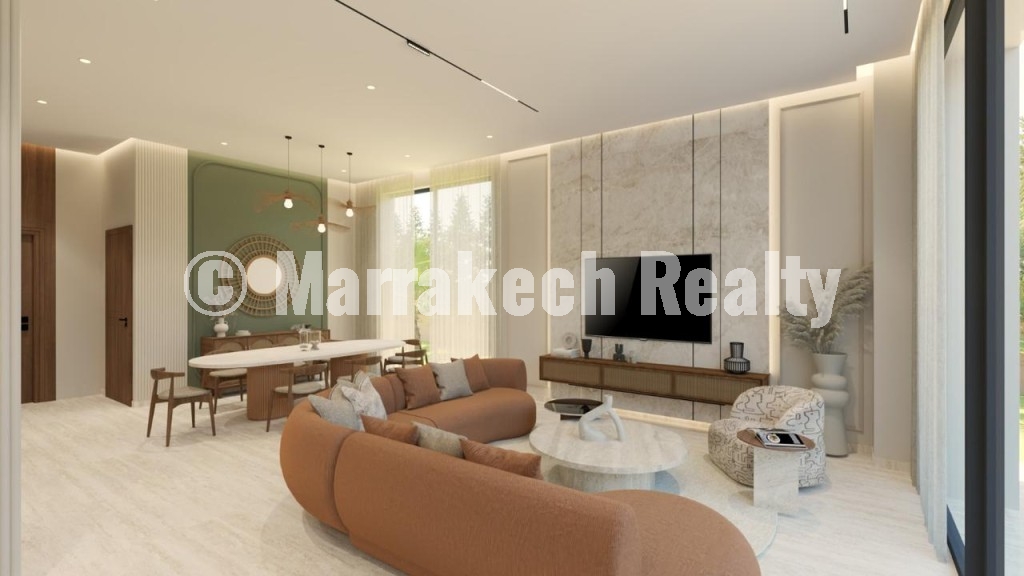 Villa Semi-Finie 4 Chambres à Personnaliser – Argan Extension