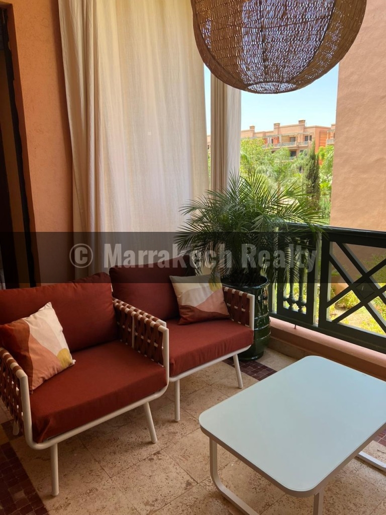 2-Bedroom Apartment for Rent with Terrace – Avenue Mohamed VI