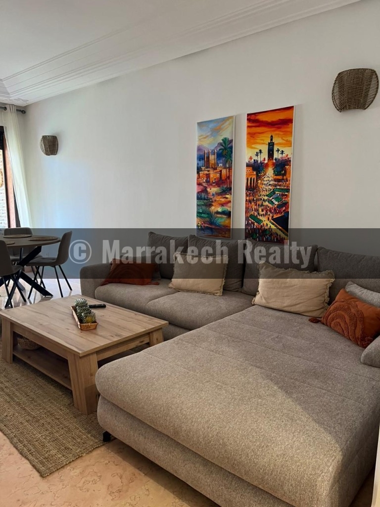 Appartement à Louer 2 Chambres avec Terrasse – Avenue mohamed 6