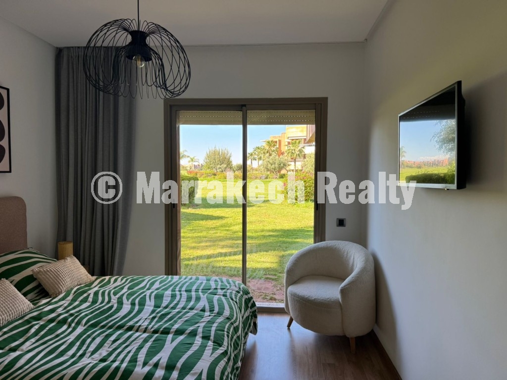 Rez-de-Jardin Meublé raffiné à louer Prestigia opale