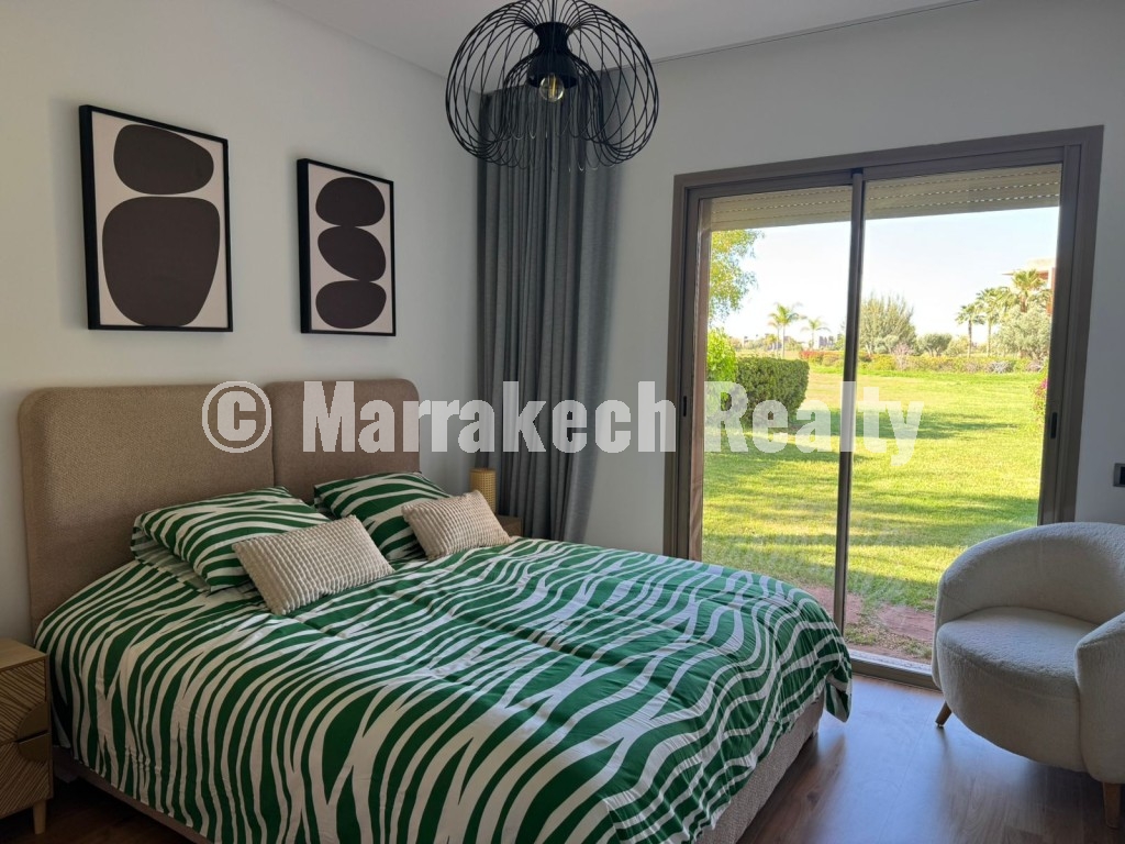Rez-de-Jardin Meublé raffiné à louer Prestigia opale