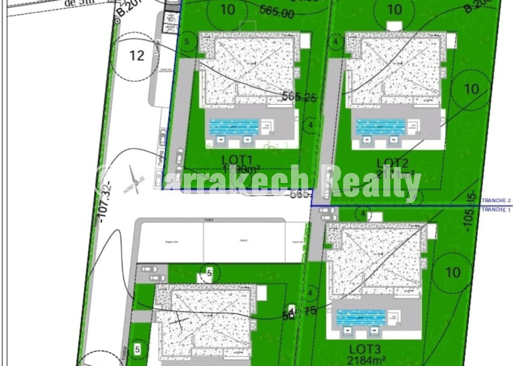 Terrain SD1 avec VNA à Vendre – Route de l’Ourika