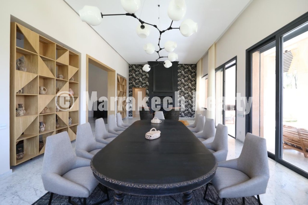 Villa d’exception – Palmeraie de Marrakech – 5 chambres