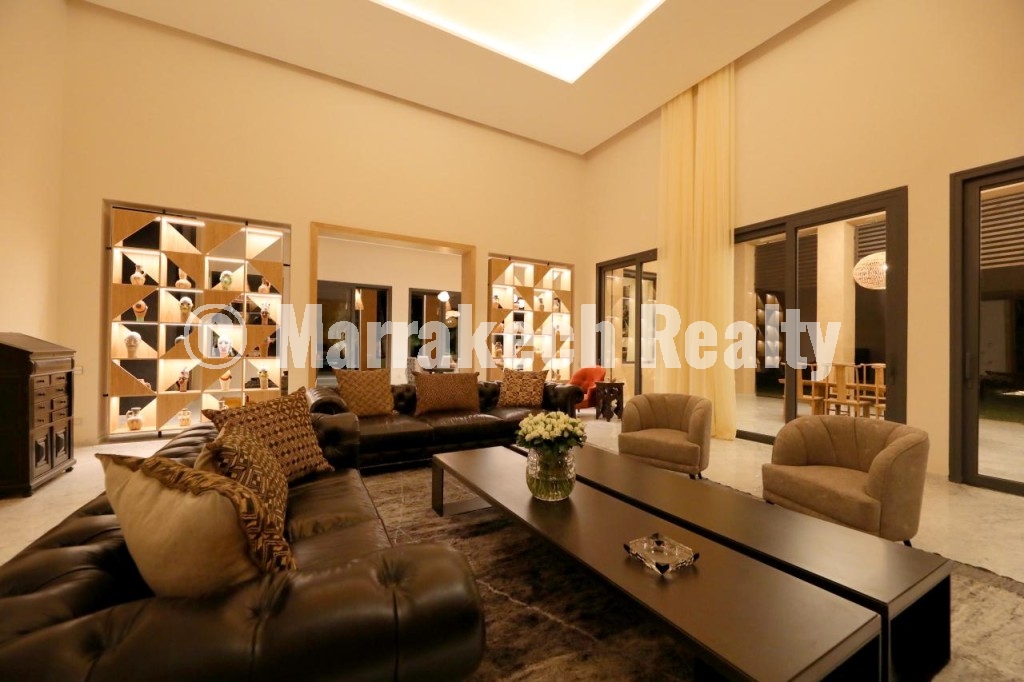 Villa d’exception – Palmeraie de Marrakech – 5 chambres