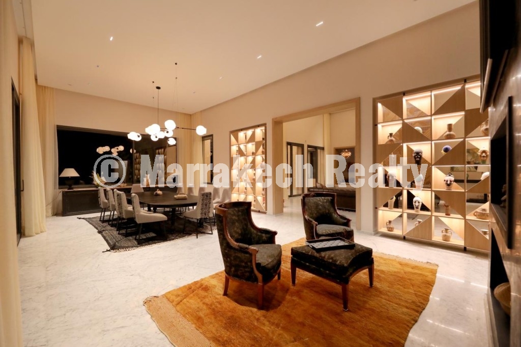 Villa d’exception – Palmeraie de Marrakech – 5 chambres