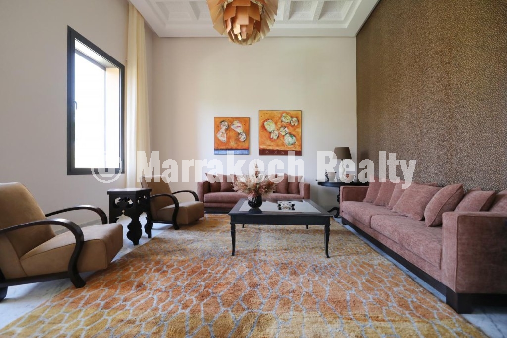 Villa d’exception – Palmeraie de Marrakech – 5 chambres